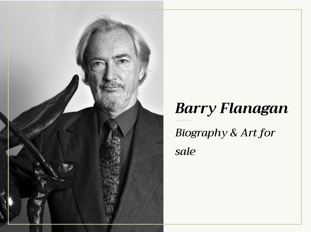 Barry Flanagan Biography and Art for Sale